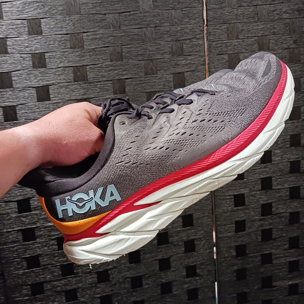 Hoka One Clifton 8 Comfort/Lifestyle Shoes Size 14 for Men